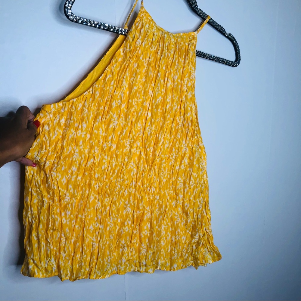 Joie Hirota Silk Crinkle Tank View 4